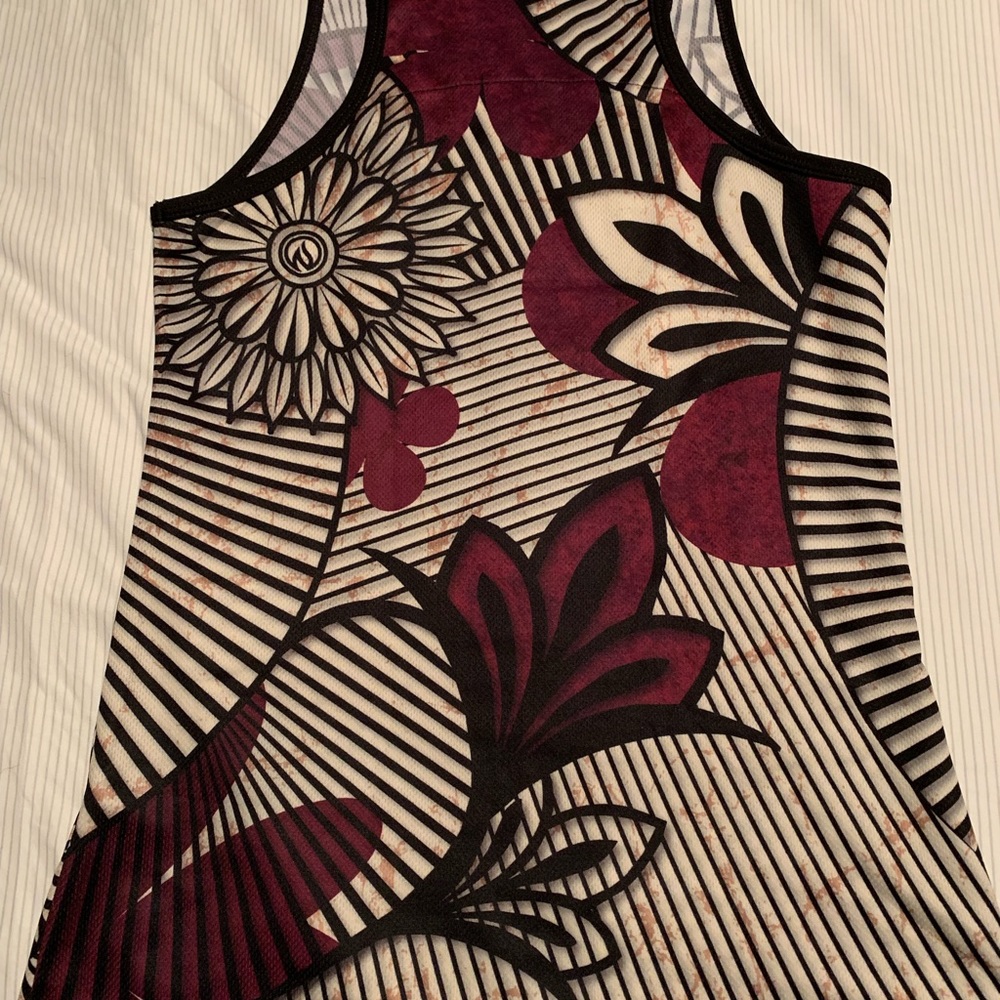 Ink N Burn Singlet SZ XS In Hana Print